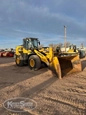 Used Komatsu Loader in yard